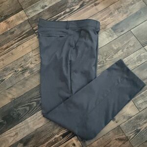 Dark Gray Casual Pants